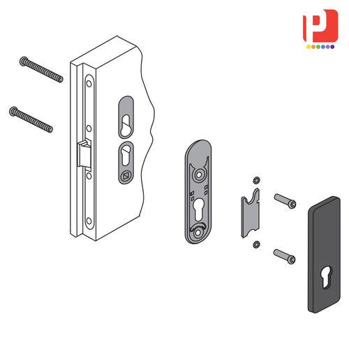 Puxador tubular - MANTF34 series - PANOZZO Srl - em aço