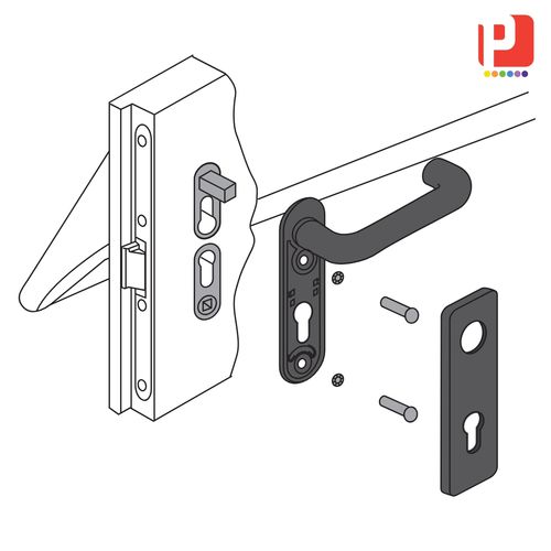 Puxador tubular - MANTFAP series - PANOZZO Srl - de emergência / em aço