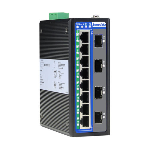 Switch de rede gerenciável - IES6312 Series - 3onedata Co.,Ltd. - 12 portas / Gigabit Ethernet / de nível 2