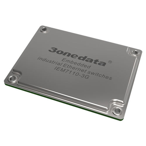 Módulo comutador de Ethernet gerenciável - IEM7110-3G - 3onedata Co.,Ltd. - 10 portas / de fibra óptica / embutido