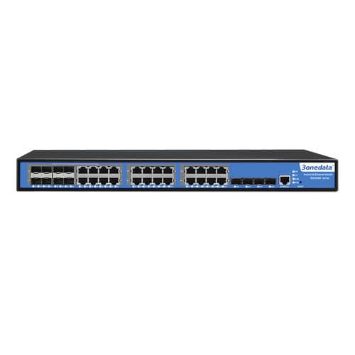 Switch de rede gerenciável - ICS5028G-4XGS-8GC - 3onedata Co.,Ltd. - 28 portas / Gigabit Ethernet / de nível 3