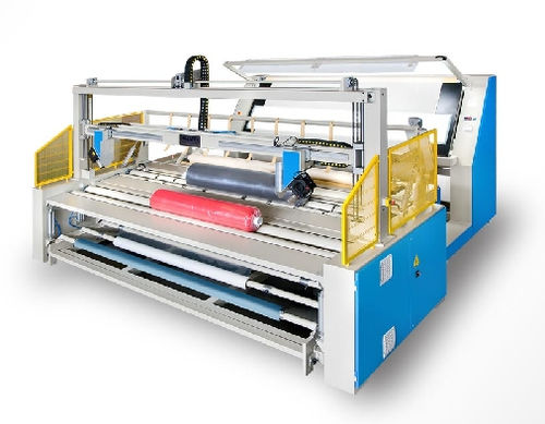 Revisadeira de tecidos sem tensão - INSPACK LINE - Comatex Textile Machinery - com enrolador