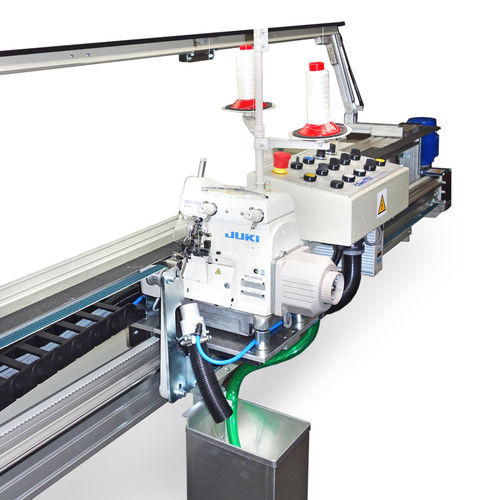 Máquina de costura para montagem em trilho - JOIN-RAIL - Comatex Textile Machinery - de ponto cadeia / de ponto overlock / de 1 agulha