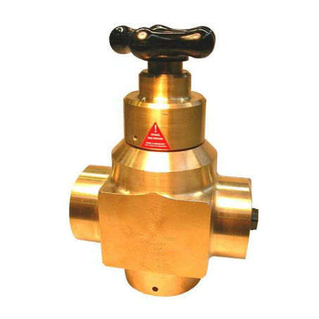 Válvula shut-off - R084 - IMF - de diafragma / manual / para gás