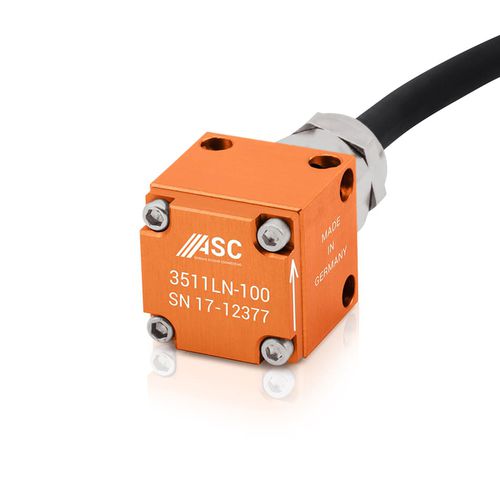 Acelerômetro de eixo único - ASC 3511LN - ASC - capacitivo / MEMS / compacto