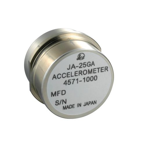 Acelerômetro de 1 eixo - JA-25GA - ASC - piezoelétrico / analógico / com saída de corrente