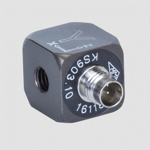Acelerômetro triaxial - KS903B.10 - ASC - piezoelétrico / IEPE / elétrico