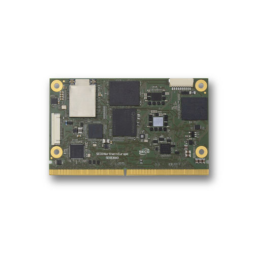 Computador em módulo SMARC® Rel. 2.1.1 SMARC® Rel. 2.1.1 - SOM-SMARC-QCS6490 - SECO - Qualcomm / ARM® Cortex®-A55 Quad-core / ARM Cortex-A78