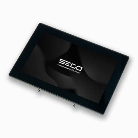 IHM com tecnologia capacitiva projetada - Modular Vision 15.6 MX8M-Plus - SECO - montado em painel / 1920 x 1080 / Full HD