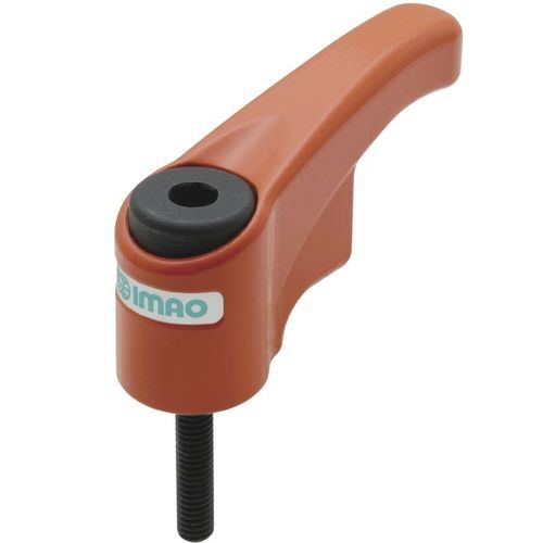 Puxador pivotante - ATCL6X15-BK - Fixtureworks - para porta / em aço / em L