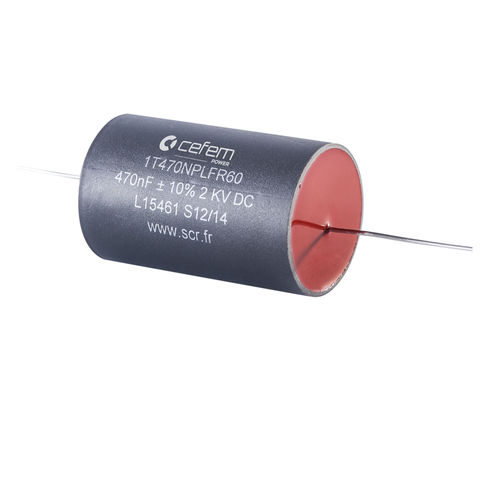 Capacitor de filme - POWER - Cefem Group - axial / não indutivo / de armazenamento de energia