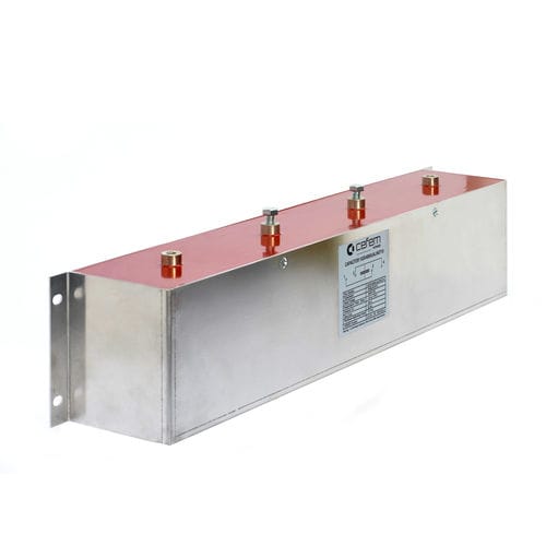 Capacitor de ligação CC - P series - Cefem Group - de filme de polipropileno metalizado / cilíndrico / encapsulado