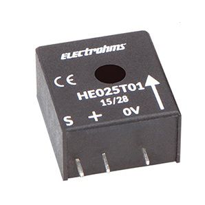 Sensor de corrente de efeito Hall de circuito fechado - HE025T01 - Electrohms - PCB / CA / CC