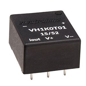 Sensor de tensão por efeito Hall de circuito fechado CA - VH1K0T01 - Electrohms - CC