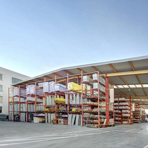 Sistema de armazenamento para ambientes externos - OHRA Regalanlagen - com prateleiras / cantilever / por acumulação