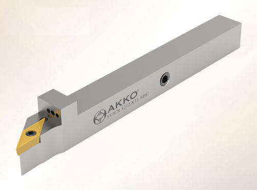 Porta-ferramenta ISO - SVJC series - AKKO CUTTING TOOLS - com parafuso de fixação / para usinagem / para torneamento externo