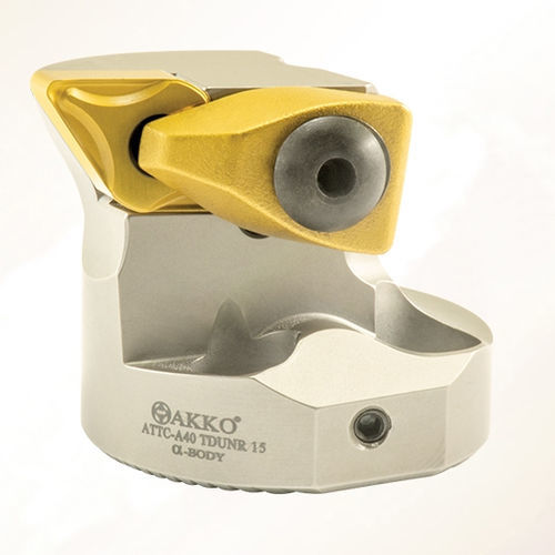 Porta-ferramenta ISO - TDUN 1 series - AKKO CUTTING TOOLS - com parafuso de fixação / para usinagem / antivibração