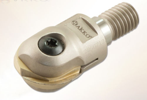 Fresa de ponta redonda - APMR-P3 series - AKKO CUTTING TOOLS - com pastilhas de corte