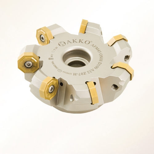 Fresa com pastilhas de corte - AFM45 series - AKKO CUTTING TOOLS - de faceamento / ISO