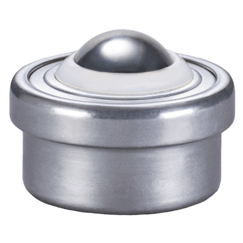 Esfera transferidora para cargas leves - LM25 - Omnitrack - em aço inoxidável / zincada / com pescoço