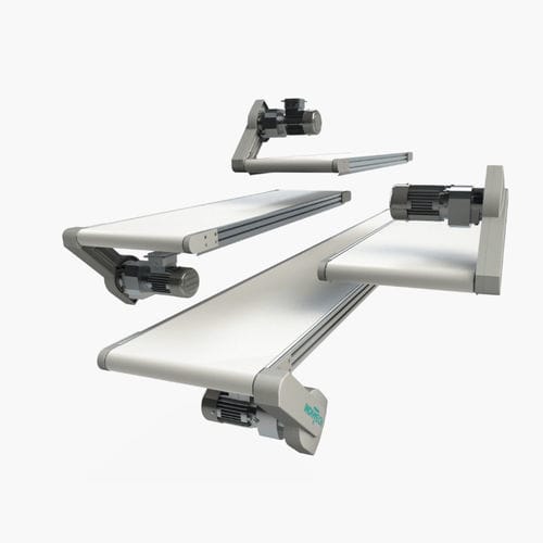 Transportador de esteira - GTB  - MONTECH - horizontal / de transporte / modular