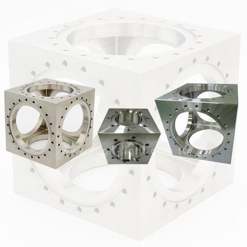 Câmara de vácuo para ultra-alto vácuo - UHV Cube vacuum chambers - Highlight Technology Corp.