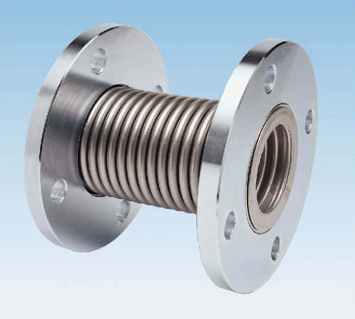 Junta de expansão em aço - 1/2 - 2 1/2", 2.5 bar | GMM series - ECONEX S.R.L. - redonda / flangeada / para gás
