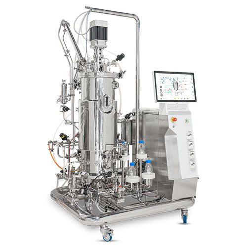 Biorreator-fermentador de processo - M series - Solaris Biotech by Donaldson - descartável / piloto / móvel