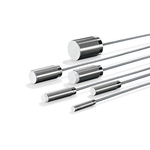 Sensor de proximidade para altas temperaturas - II59, IG6, I95045, IF6074 series - ifm electronic - indutivo / cilíndrico / com rosca