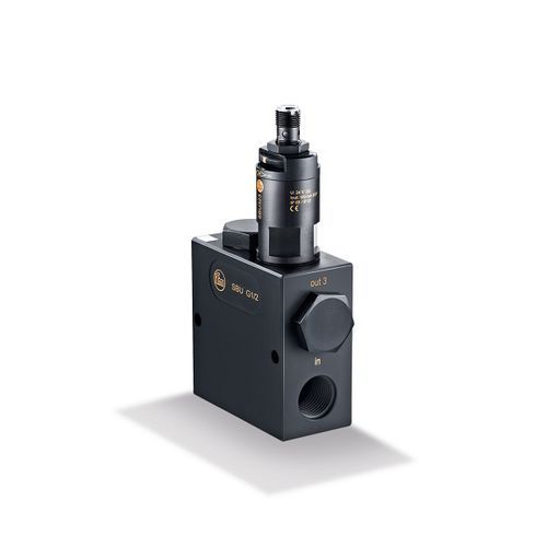 Sensor de fluxo de pistão - SBU3, SBU6, SBU9 series - ifm electronic - mecatrônico / volumétrico / para líquidos