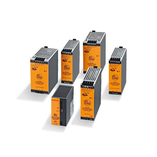 Fonte de alimentação elétrica para trilho DIN - AC12 series - ifm electronic - CA/CC / com saída simples / chaveada