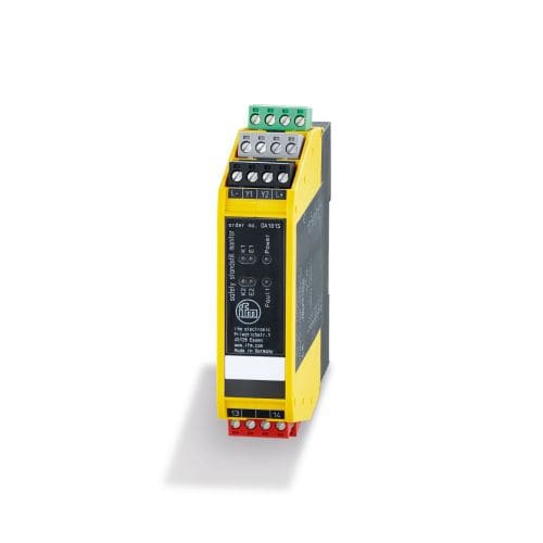 Relé de segurança para trilho DIN - DA102S, DA101S - ifm electronic - canal duplo