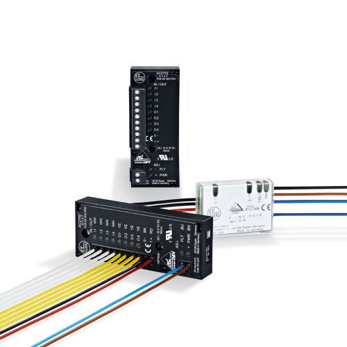 Módulo E/S PCB - AC, E70 series - ifm electronic - digital / AS-i / com 4 entradas digitais