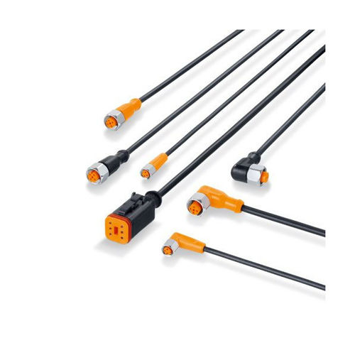 Conector de dados - EVM0, E125 series - ifm electronic - reto / M12 / M8