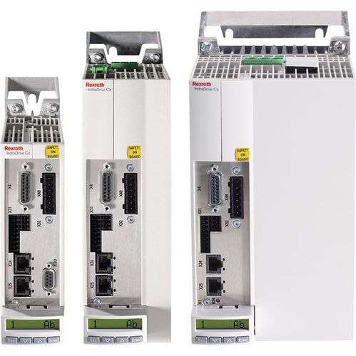 Conversor de potência - HCS01.1E-W0006-A-02-B-ET-EC-NN-L4-NN-FW - Bosch Rexroth - Electric Drives and Controls - Ethernet / EtherCAT / PROFIBUS DP