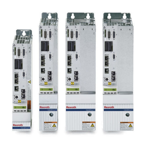 Conversor de frequência digitais - HCS02.1E-W0028-A-03-LNNN - Bosch Rexroth - Electric Drives and Controls - analógico / vertical / IP20
