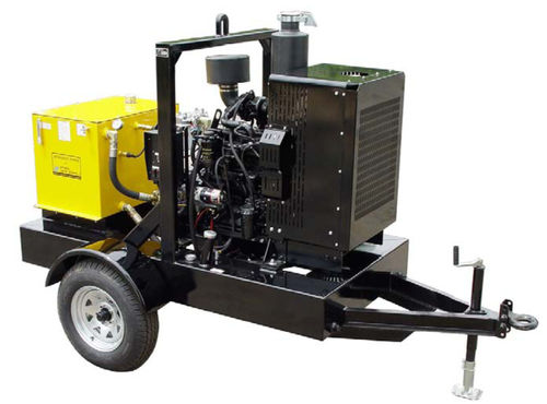 Unidade hidráulica a diesel - HT100DJV - Hydra-Tech Pumps - para aplicações móveis / com rodas