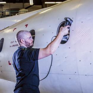 Máquina de inspeção 3D - Aircraft - Creaform - CND / para a indústria aeroespacial