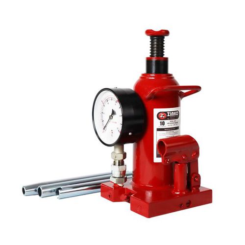 Macaco tipo garrafa - ZNP-10P - Zinko Hydraulic Jack - hidráulico / 10 toneladas / automotivo