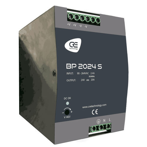 Carregador de bateria para grupo gerador de energia - BP2024S - CRE TECHNOLOGY - para motobomba / para trilho DIN / de chumbo