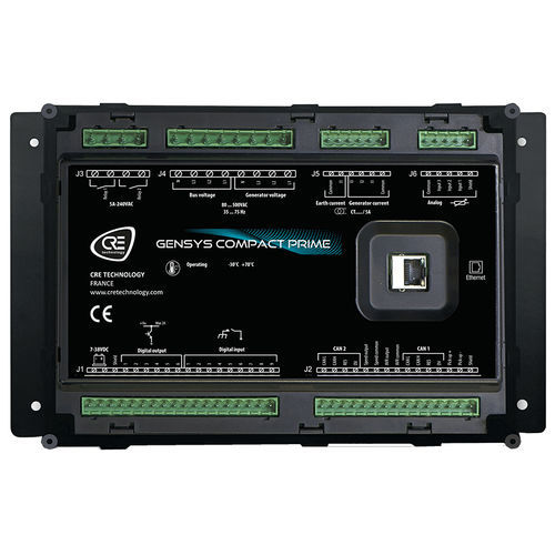Controlador para grupo gerador de energia automático - GENSYS COMPACT PRIME CORE - CRE TECHNOLOGY - paralelo / de sincronização / múltiplo