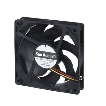 Ventilador para eletrônica axial - 9RA1212A4001 - SANYO DENKI America - de resfriamento / 12 Vcc / em material plástico