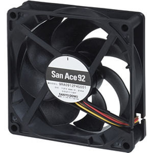 Ventilador para eletrônica axial - 9RA0912F4001 - SANYO DENKI America - de resfriamento / 12 Vcc / em material plástico