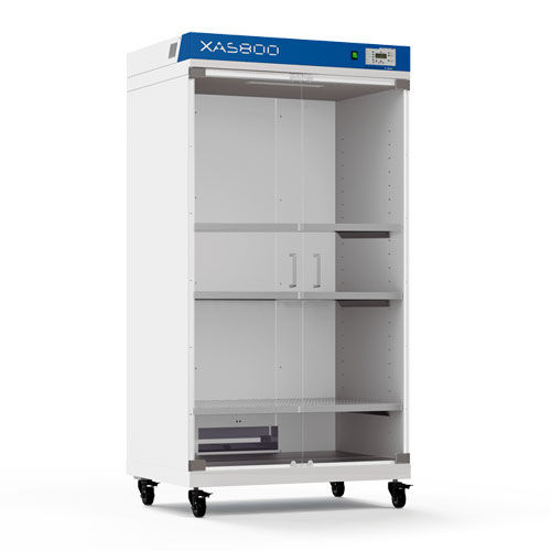 Armário de secagem em aço inoxidável - XAS800 - France Etuves - com portas de bater / para vidrarias de laboratório / com rodízios