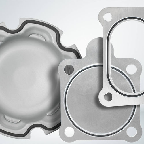 Junta de vedação plana - novaform ® FDV - Frenzelit - metálica / em silicone / para aplicações a altas temperaturas