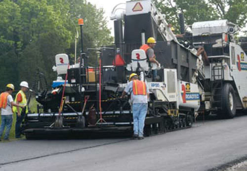 Pavimentadora de asfalto - 10' (3.05m) | RP-195 - Roadtec - de esteiras