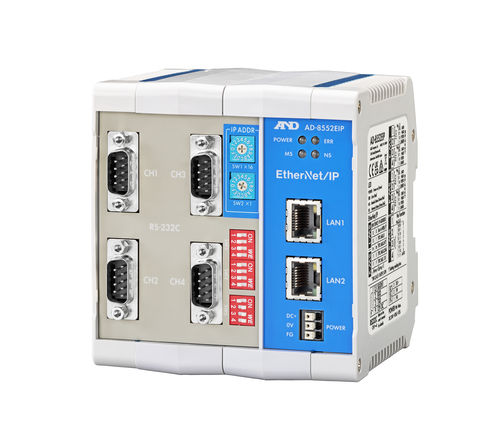 Conversor de sinal - AD-8552EIP - A&D COMPANY, LIMITED - Ethernet/IP / RS-232 para Ethernet