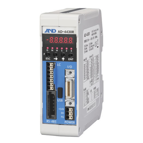 Indicador de peso com display LED - AD-4430R - A&D COMPANY, LIMITED - para trilho DIN / resistente às vibrações / USB