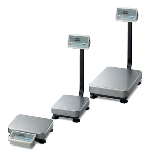 Balança com plataforma - FG series - A&D COMPANY, LIMITED - com display LCD / em aço inoxidável