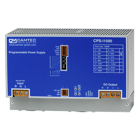 Fonte de alimentação elétrica CA/CC - CPS-i1500 - Camtec Power Supplies GmbH - de laboratório / programável